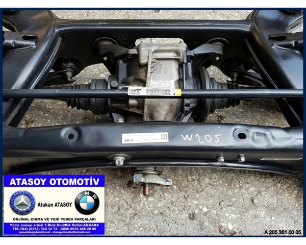 MERCEDES W205 C180 DEFRANSİYEL 3.067 - 2053510005 2053510008 2053501600 2053508507 2053507514 0265427007 A2053510005 A2053510008 A2053501600 A2053508507 A2053507514 0265427 3067 A 205 351 00 05 EN AC 46000